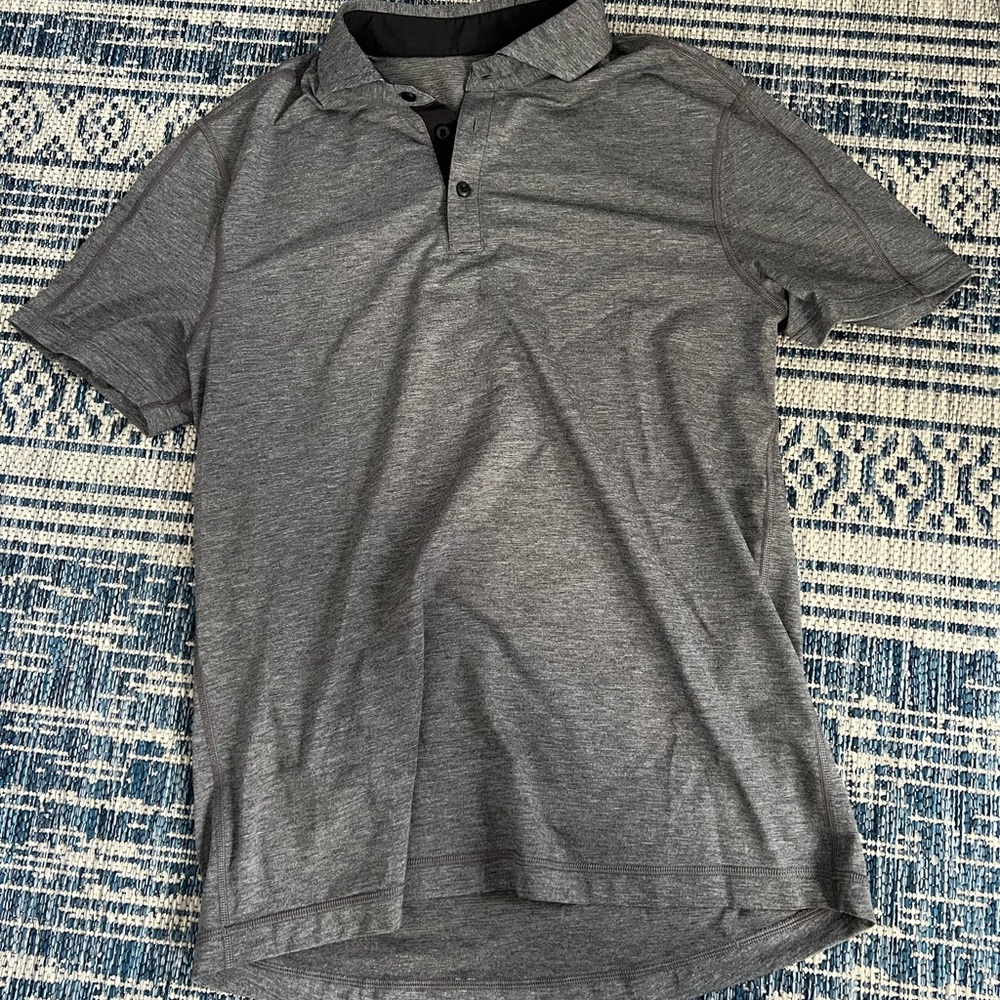 Lululemon golf shirt - grey - size M - great condition